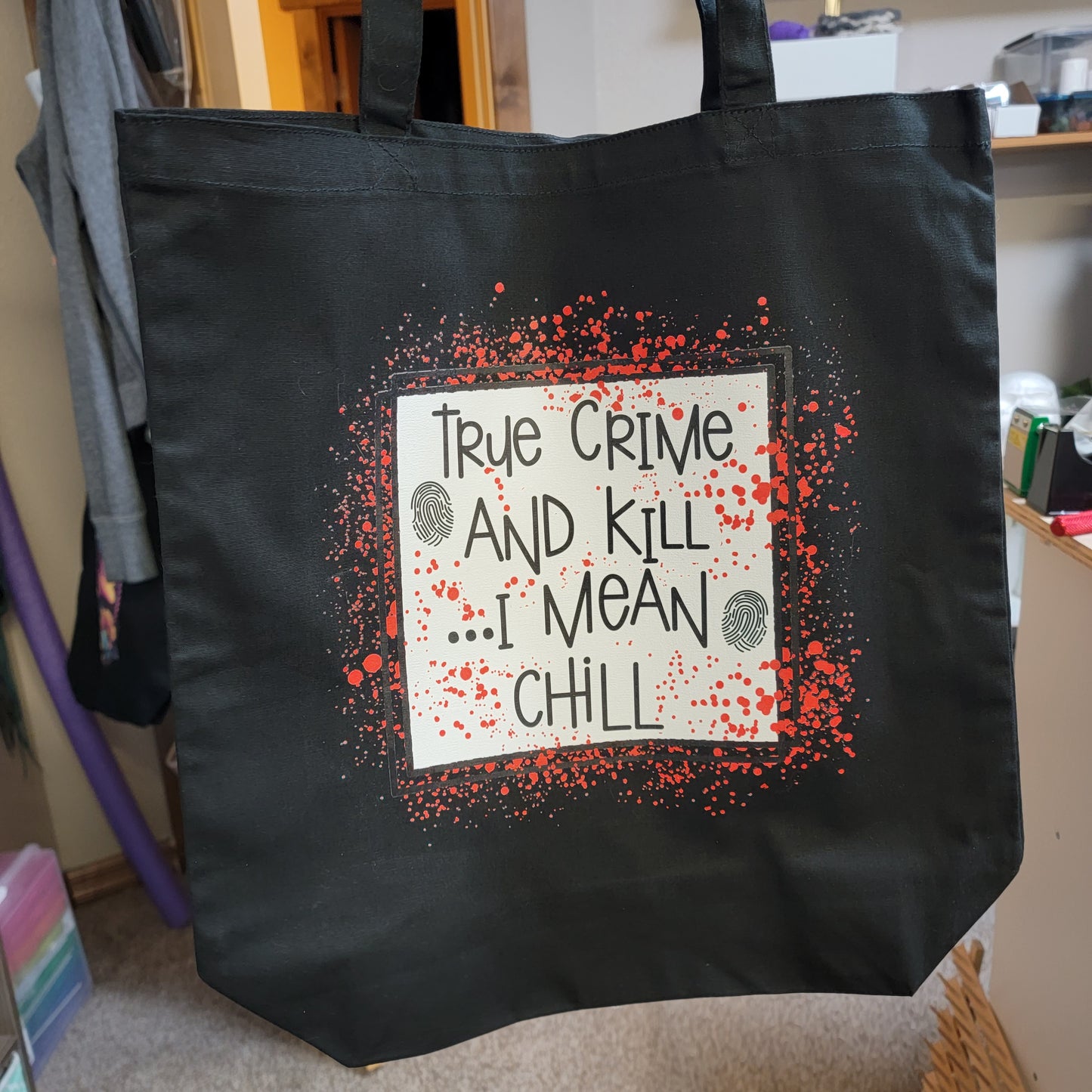 True Crime Tote Bag