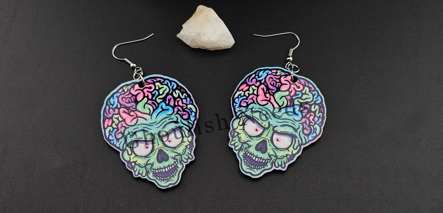 Alien Earrings