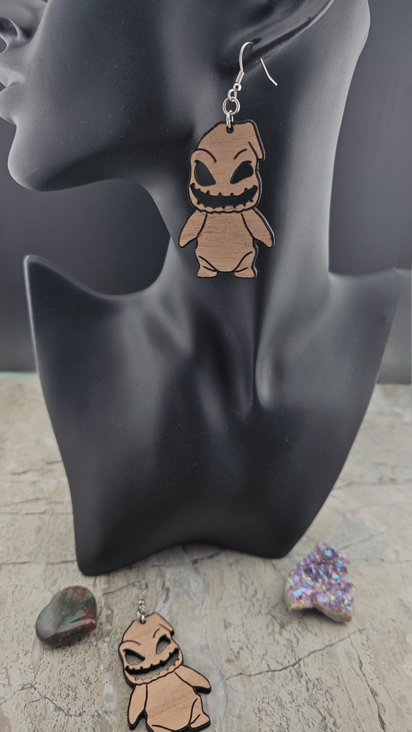 Oogie wood Earrings
