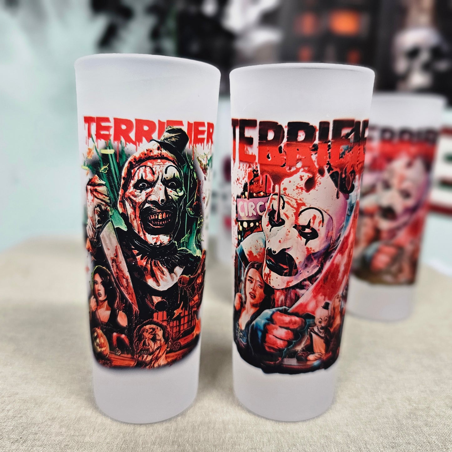 Terrifier Shot Glasses Set