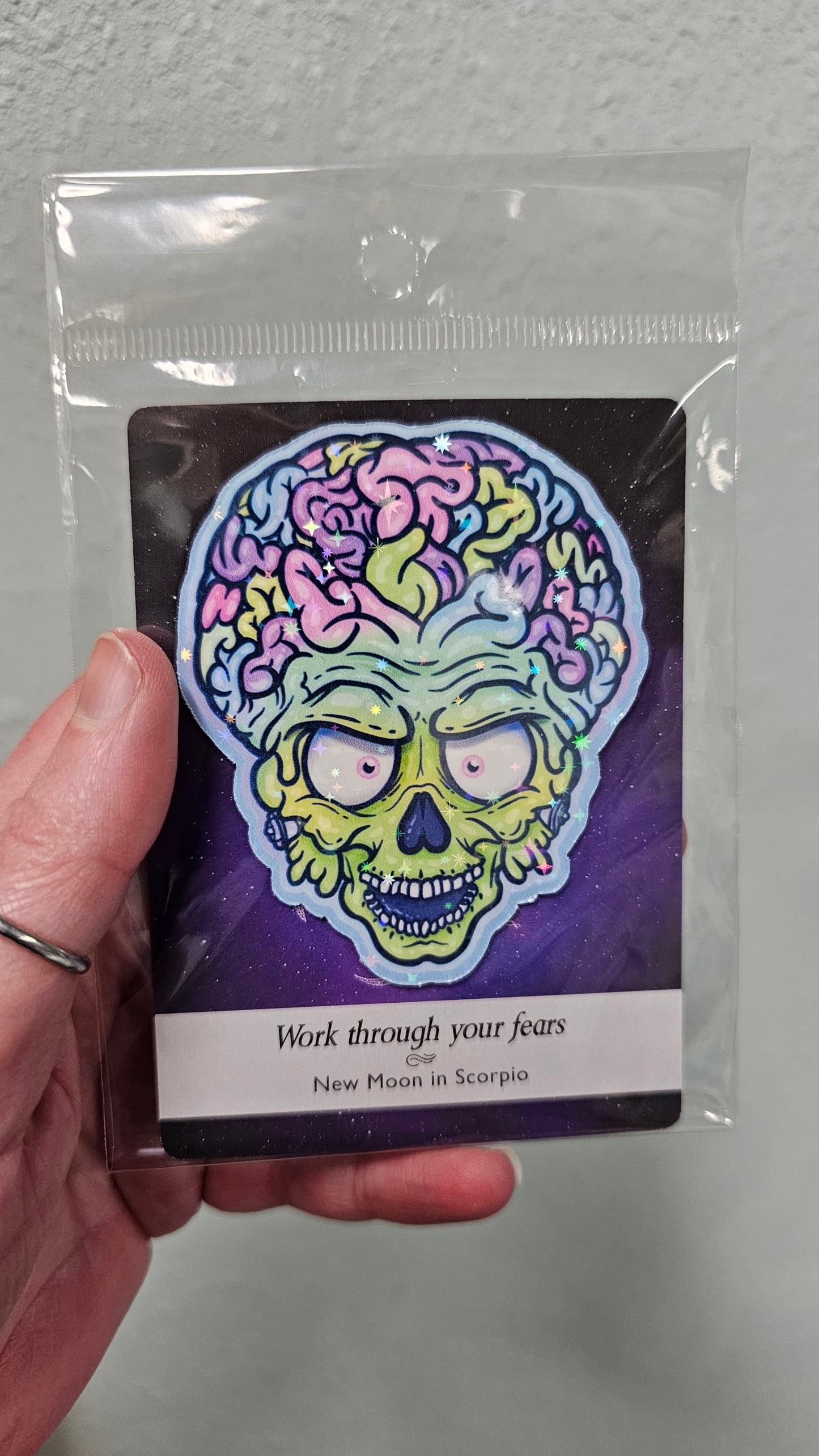 Alien holographic Magnet fridge accessories