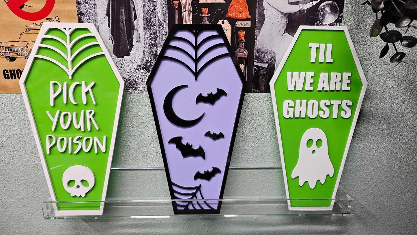 CUSTOM - Book Shelf Sign - READ DESCRIPTION BEFORE BUYING