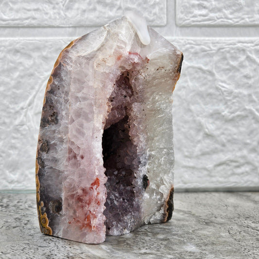 Druzy Pink Quartz