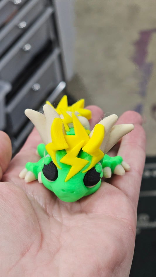 MESS-UP - LIGHTNING DRAGON 3D PRINT - MESS-UP