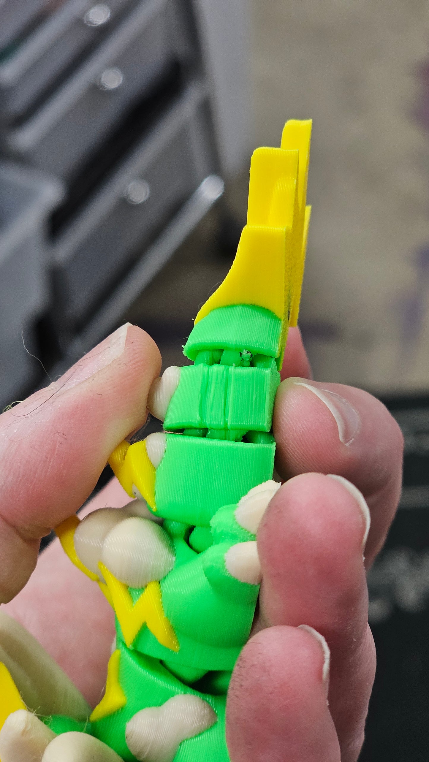 MESS-UP - LIGHTNING DRAGON 3D PRINT - MESS-UP