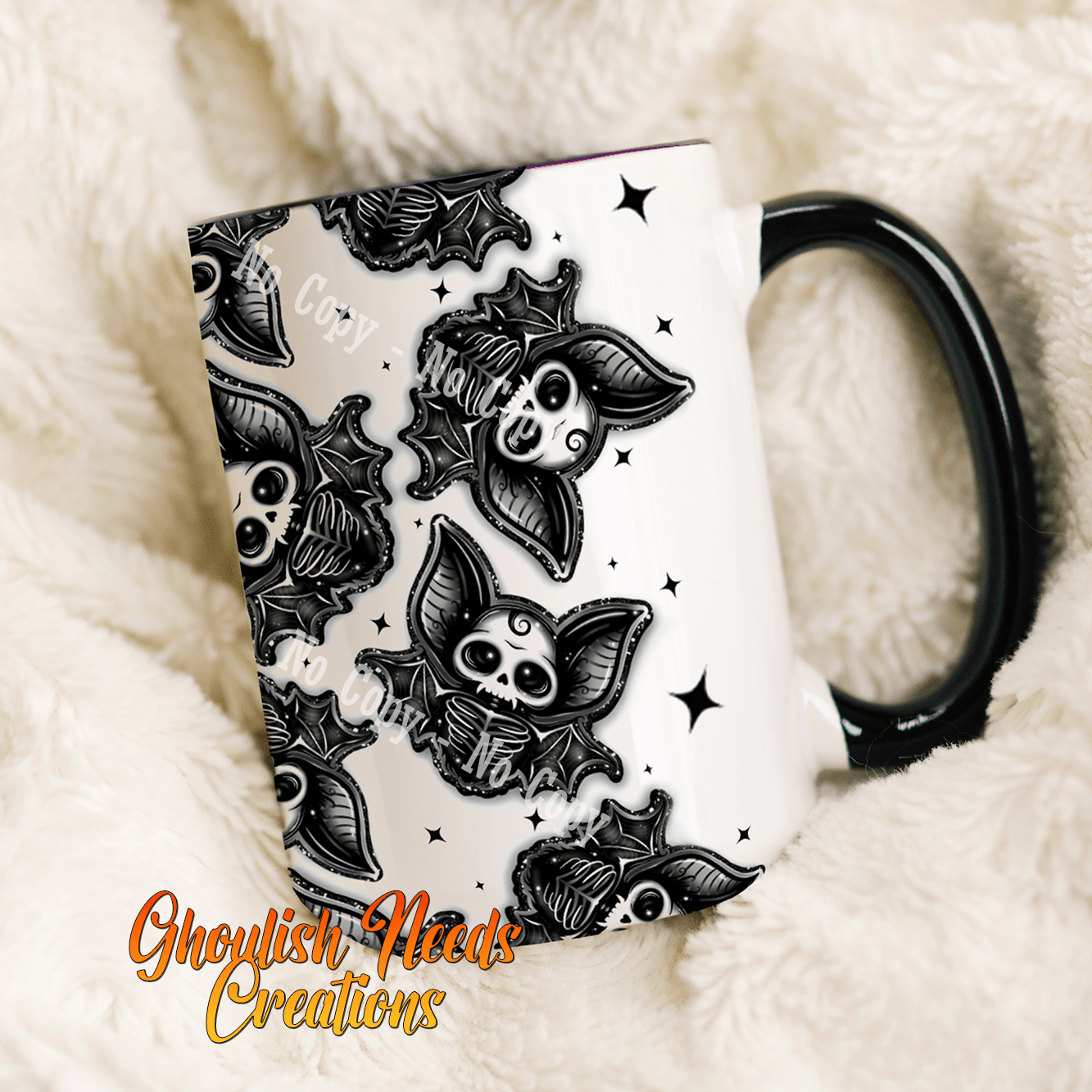Baby Vampire Bat 11oz Gothic Mug