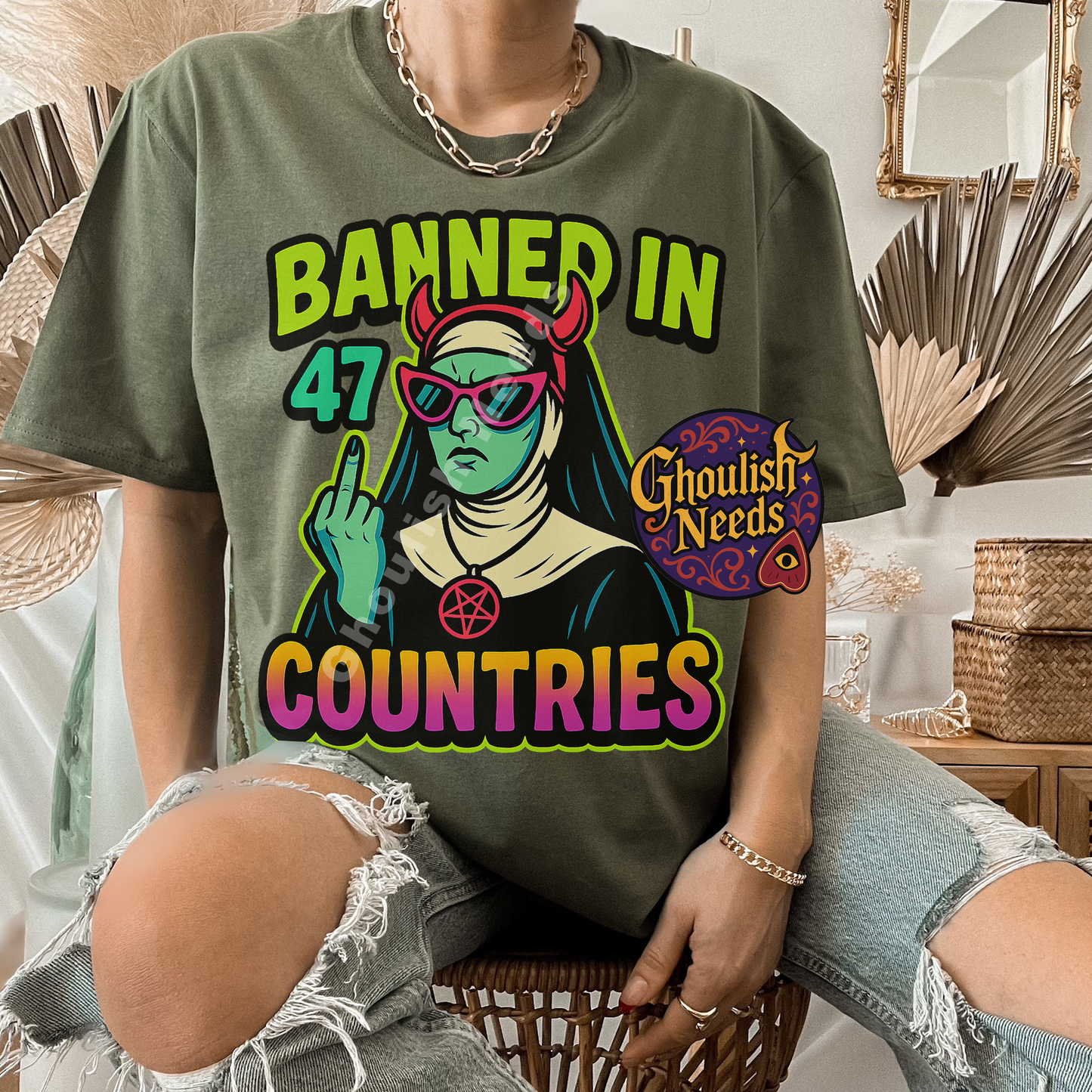 Banned in 47 Countries - Graphic Tee