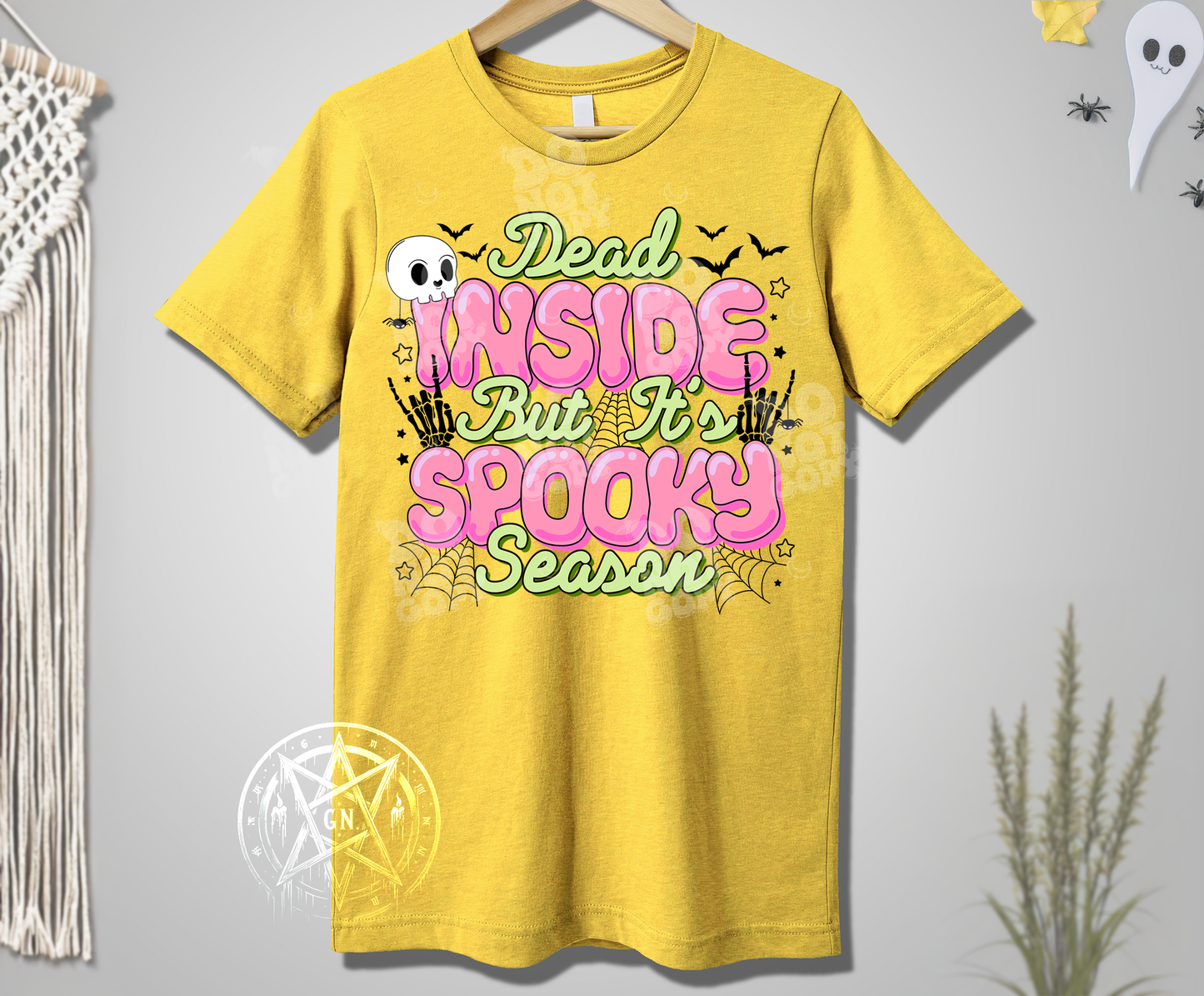 Dead inside but spooky season T-shirt