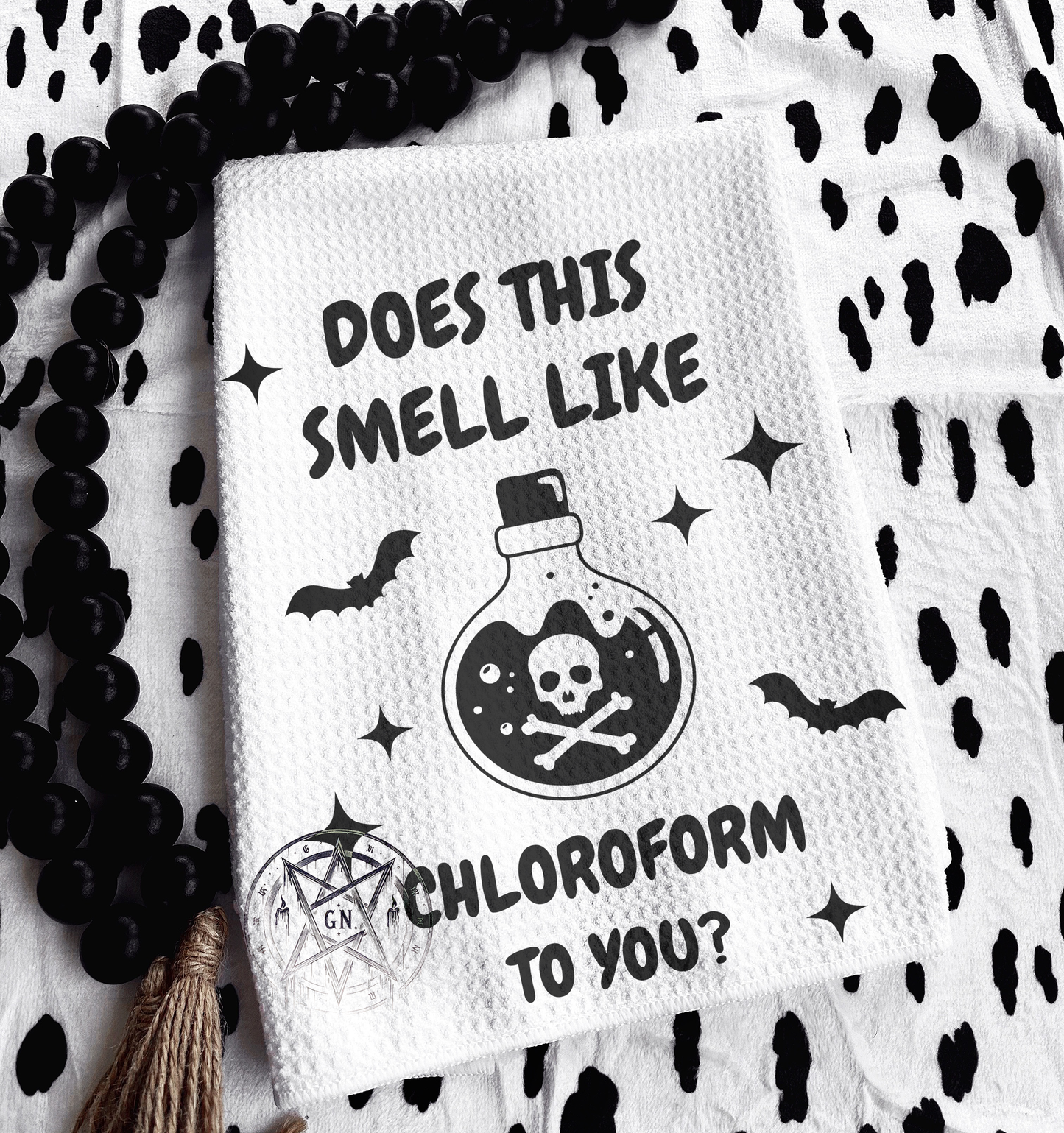 Does This Smell Like Chloroform Hand towels / Tea Towel