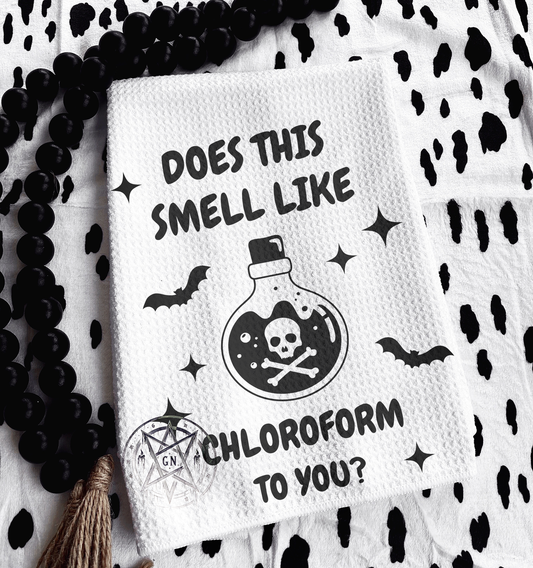 Does This Smell Like Chloroform Hand towels / Tea Towel