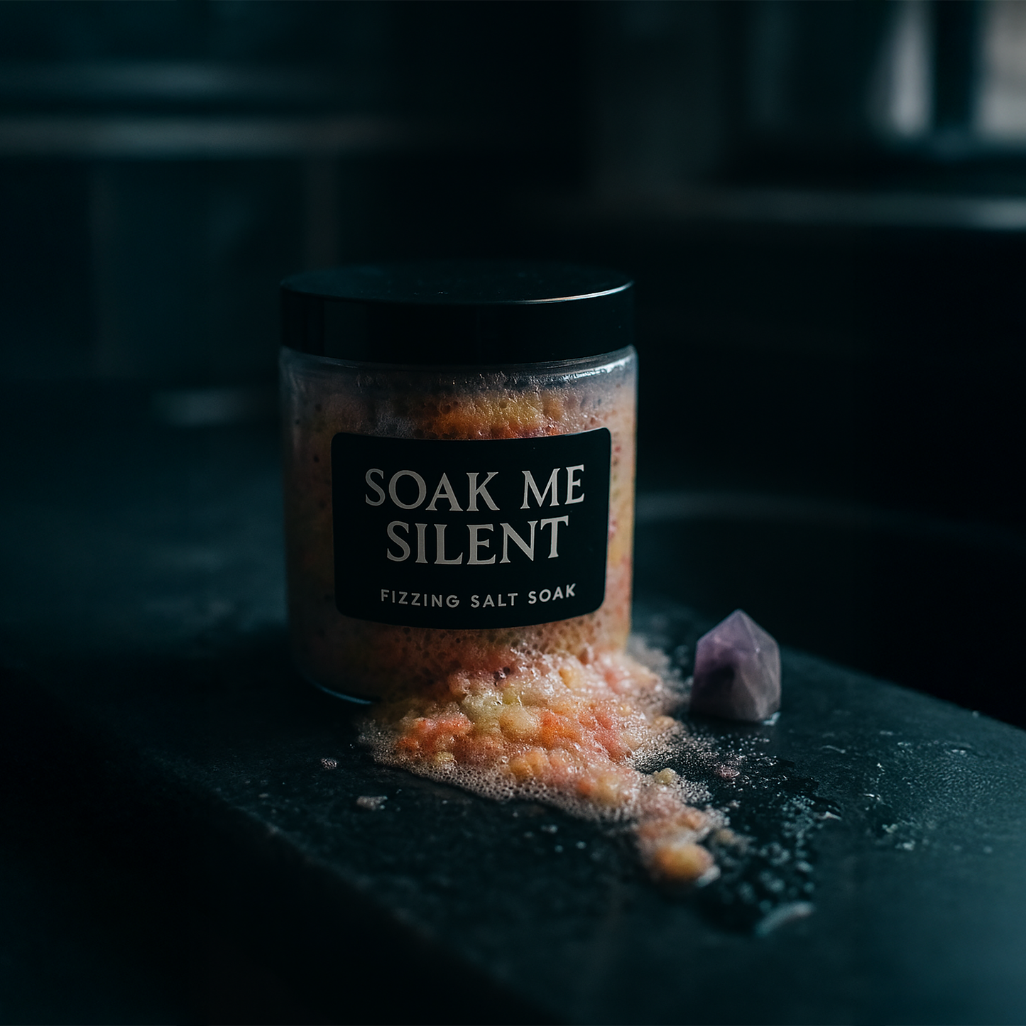Soak Me Silent - Salt Soak with Bath Fizz