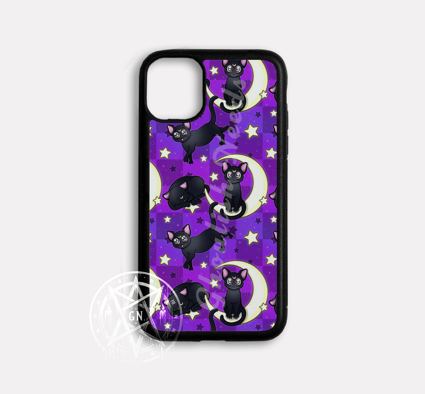 Luna Kitty Phone Case – For iPhone, Samsung & More..