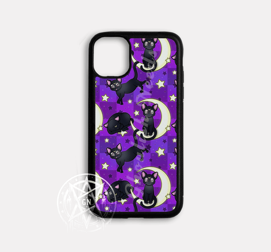 Luna Kitty Phone Case – For iPhone, Samsung & More..