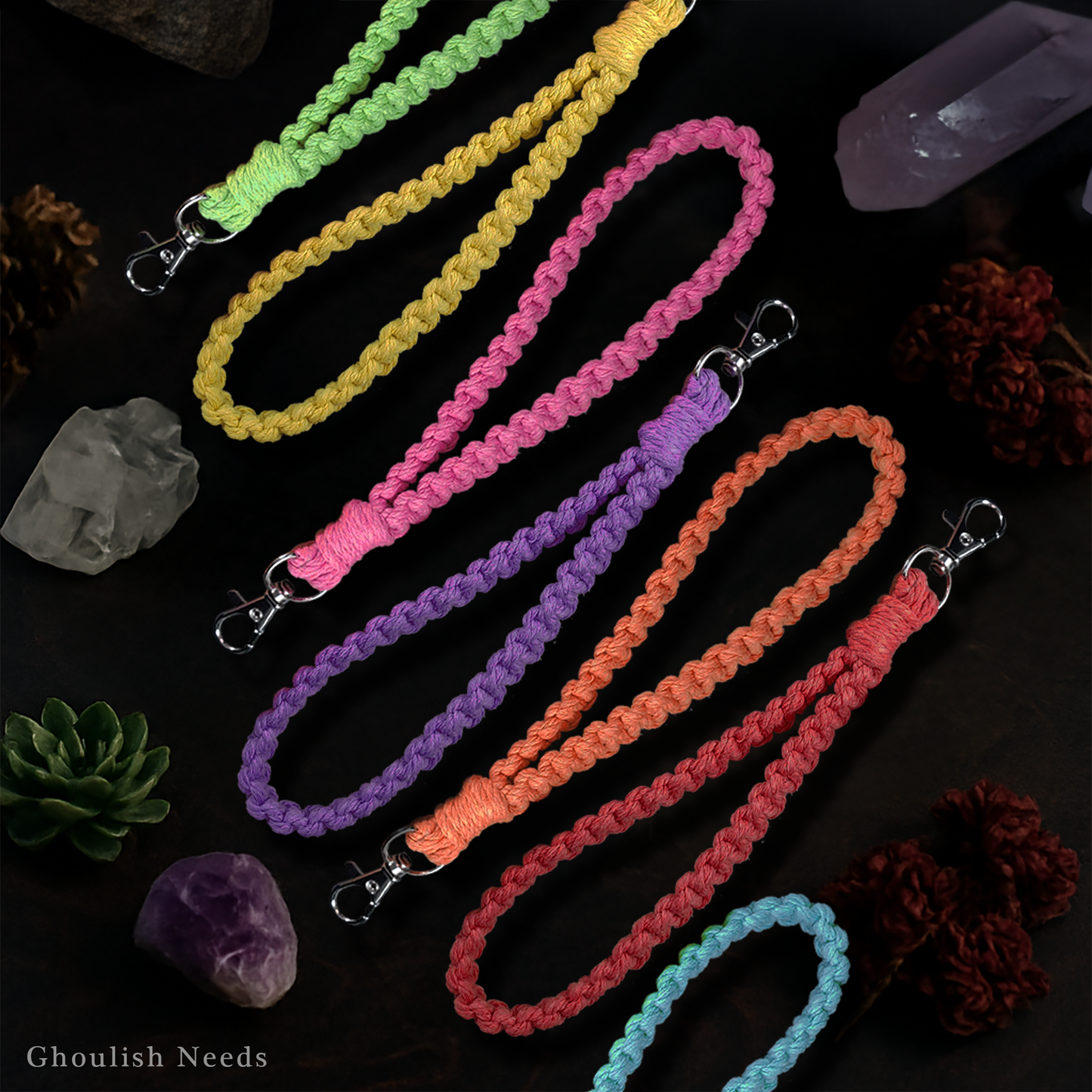 Macrame Handmade Wristlet