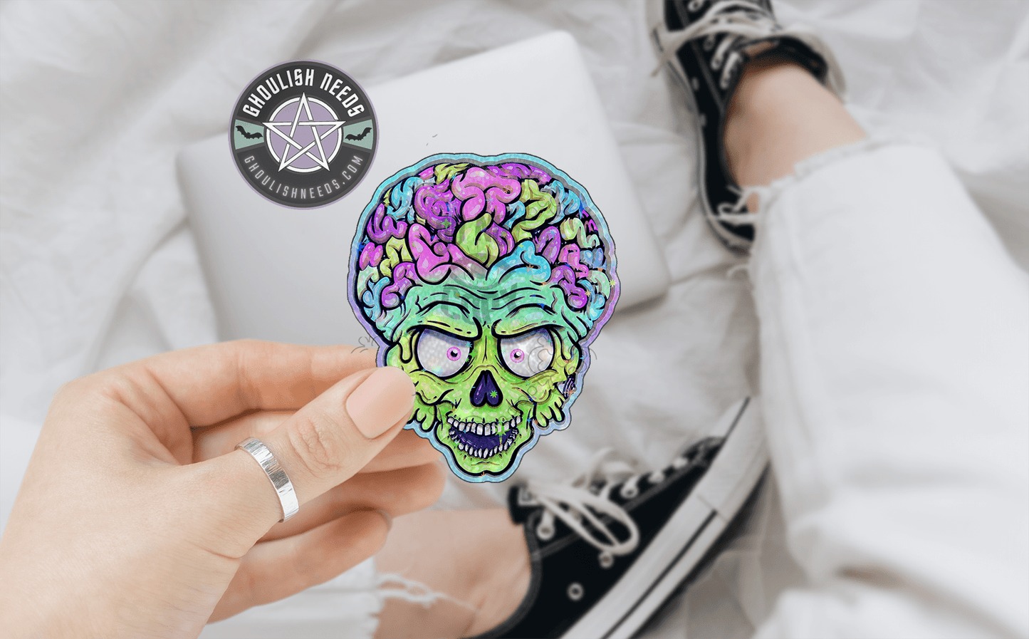 Alien holographic Magnet fridge accessories