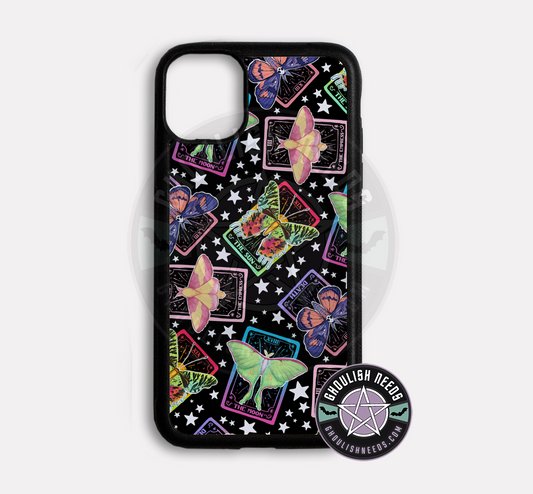 Moth Tarot Mix Phone case