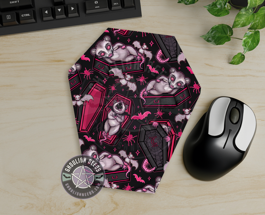 Red Possum in Coffin, Coffin Mousepad