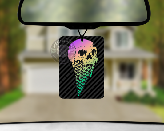 Skull Cone Car Air Freshener