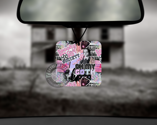 Spooky Girl Society Car Air Freshener