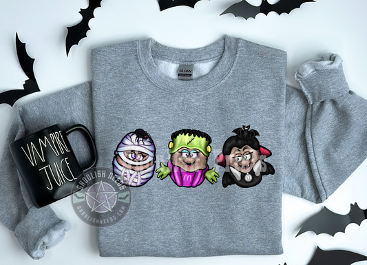 Spooky Nugs Ash sweatshirt