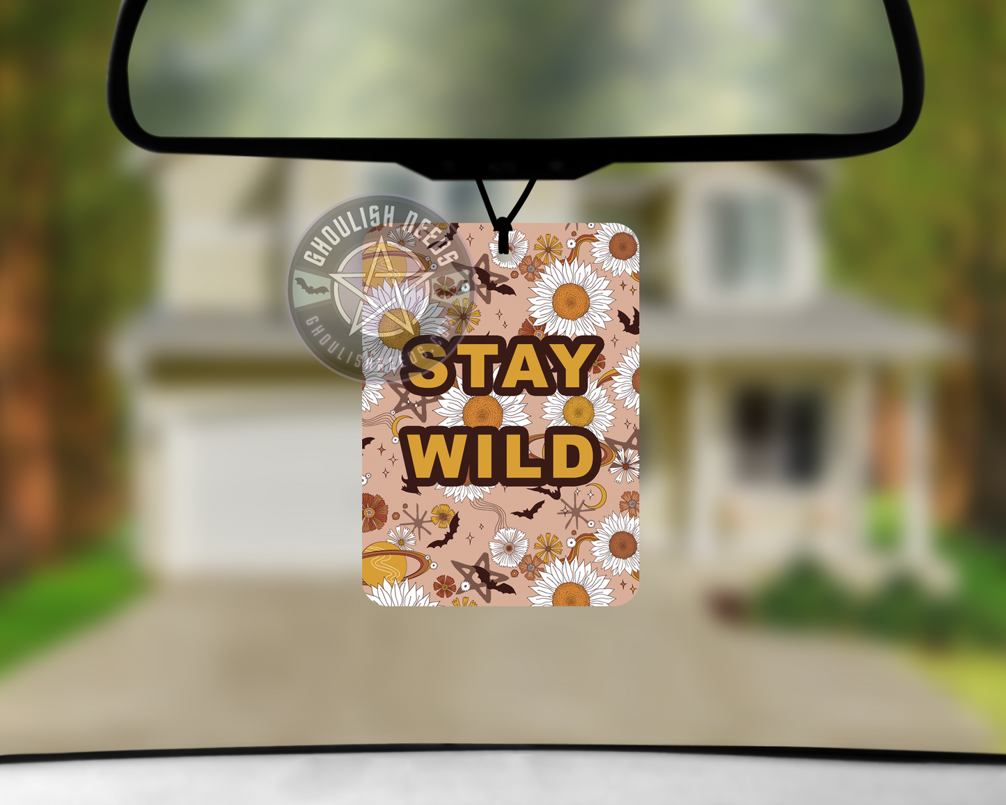 Stay Wild Car Air Freshener