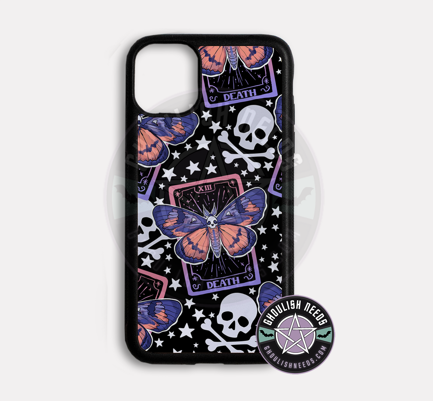 Death Moth Tarot Phone case