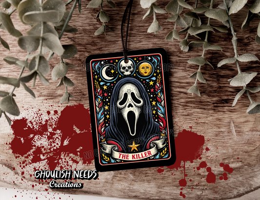 The Killer Tarot Car Air Freshener