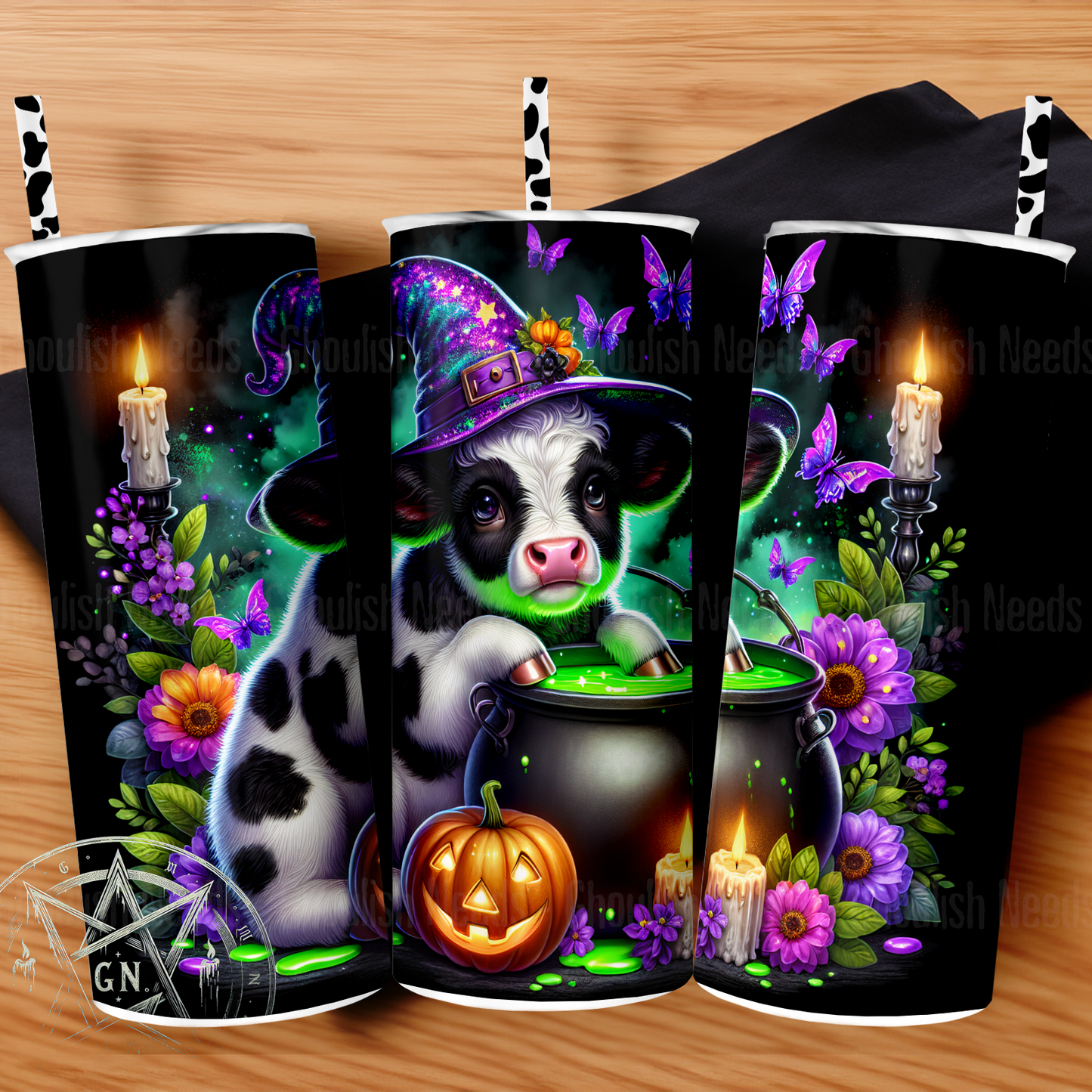 Wizard Cow 20oz Double Insulated Tumbler
