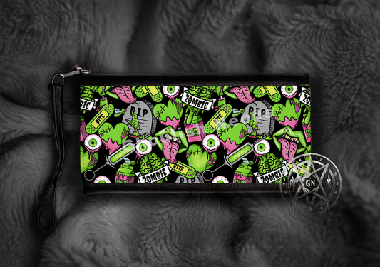 Zombie Wristlet wallet