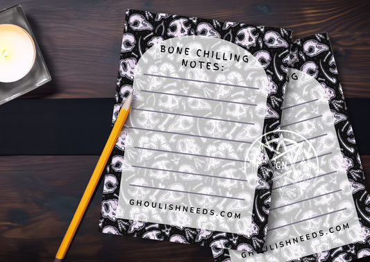 Bone Chilling Notepad