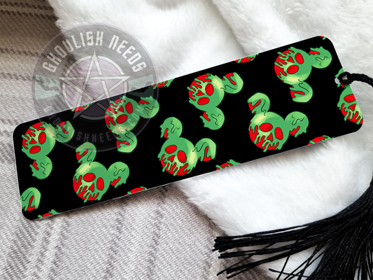 Poison Apple Bookmark with Tassel