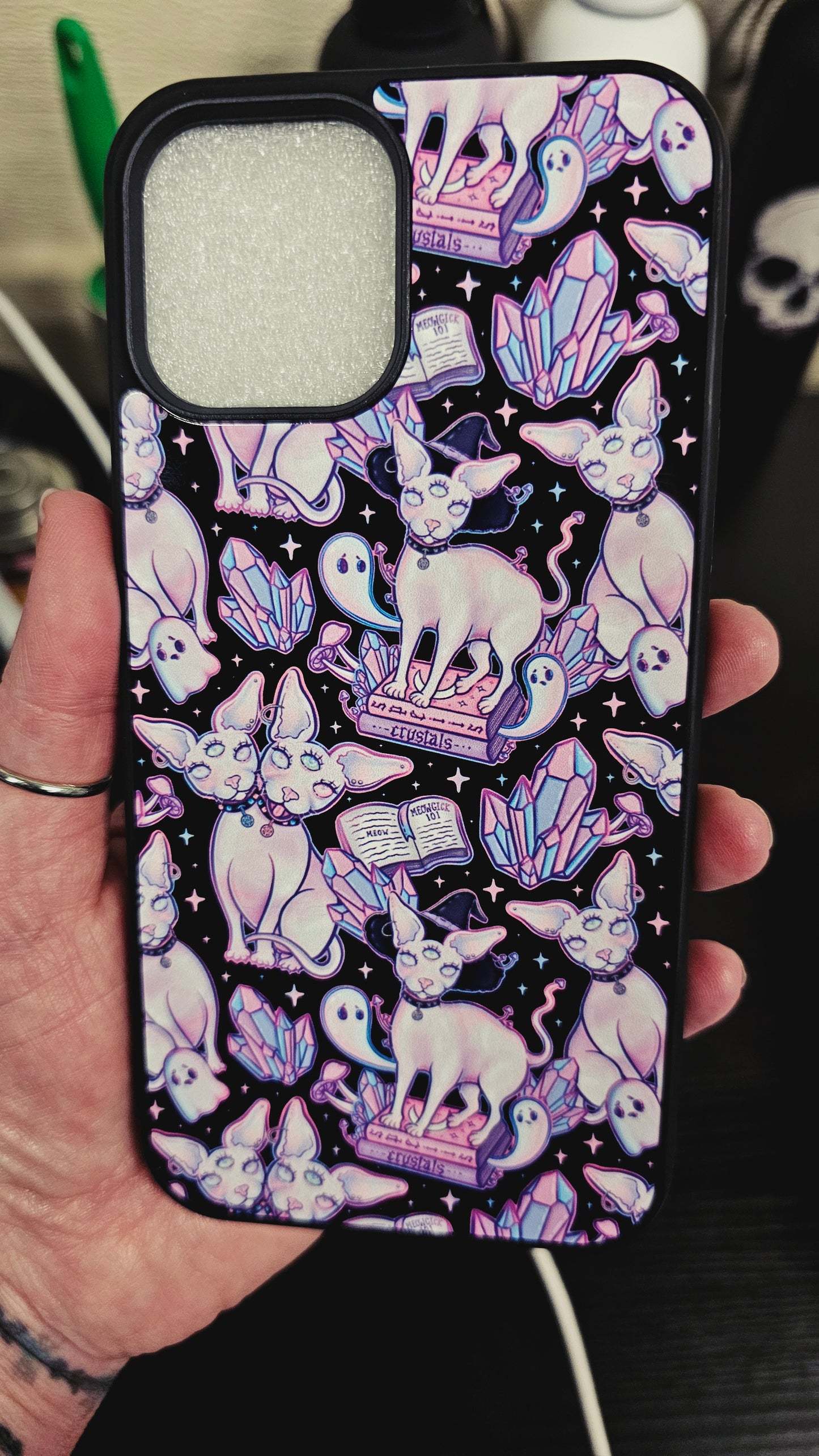 Witchy Sphynx Phone case