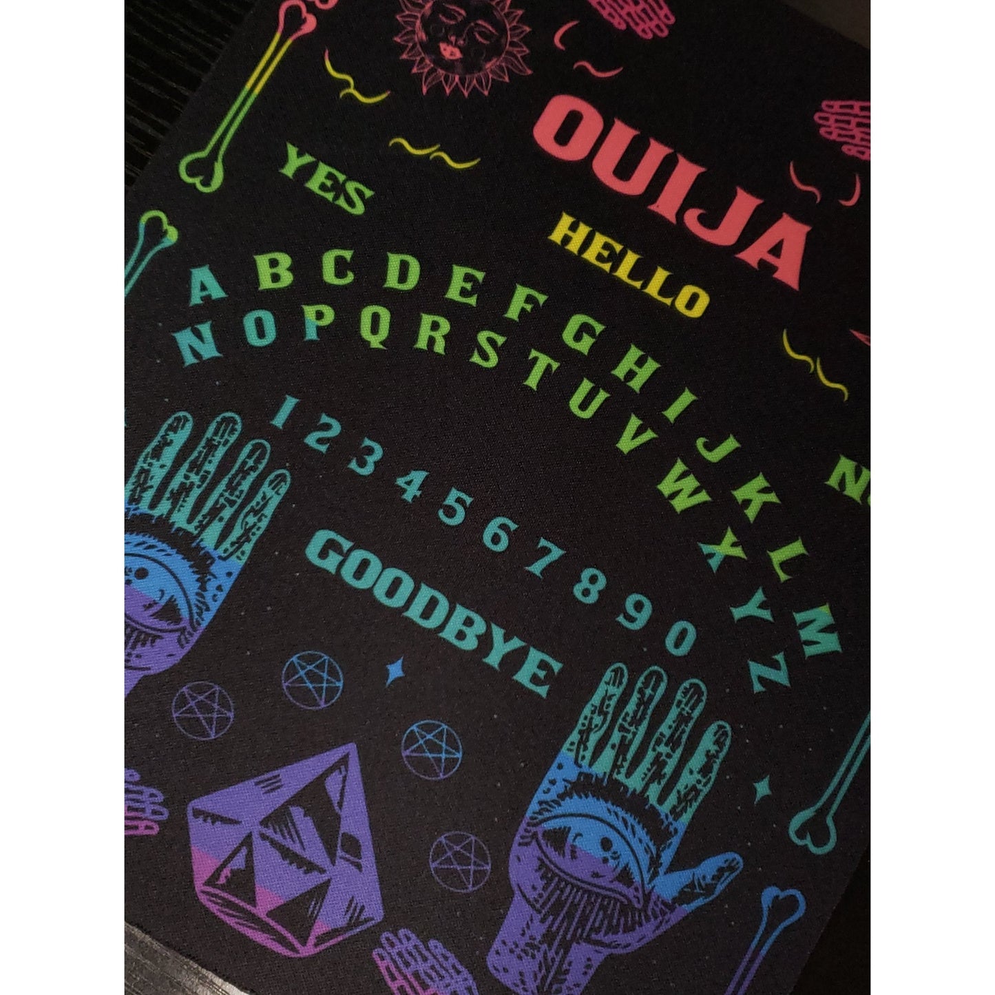 Rainbow Ouija Mousepad