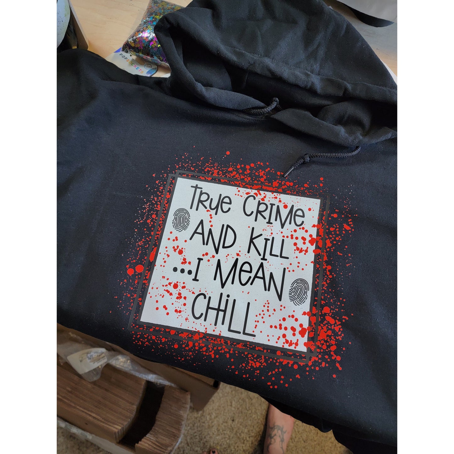 True Crime Pullover Hoodie