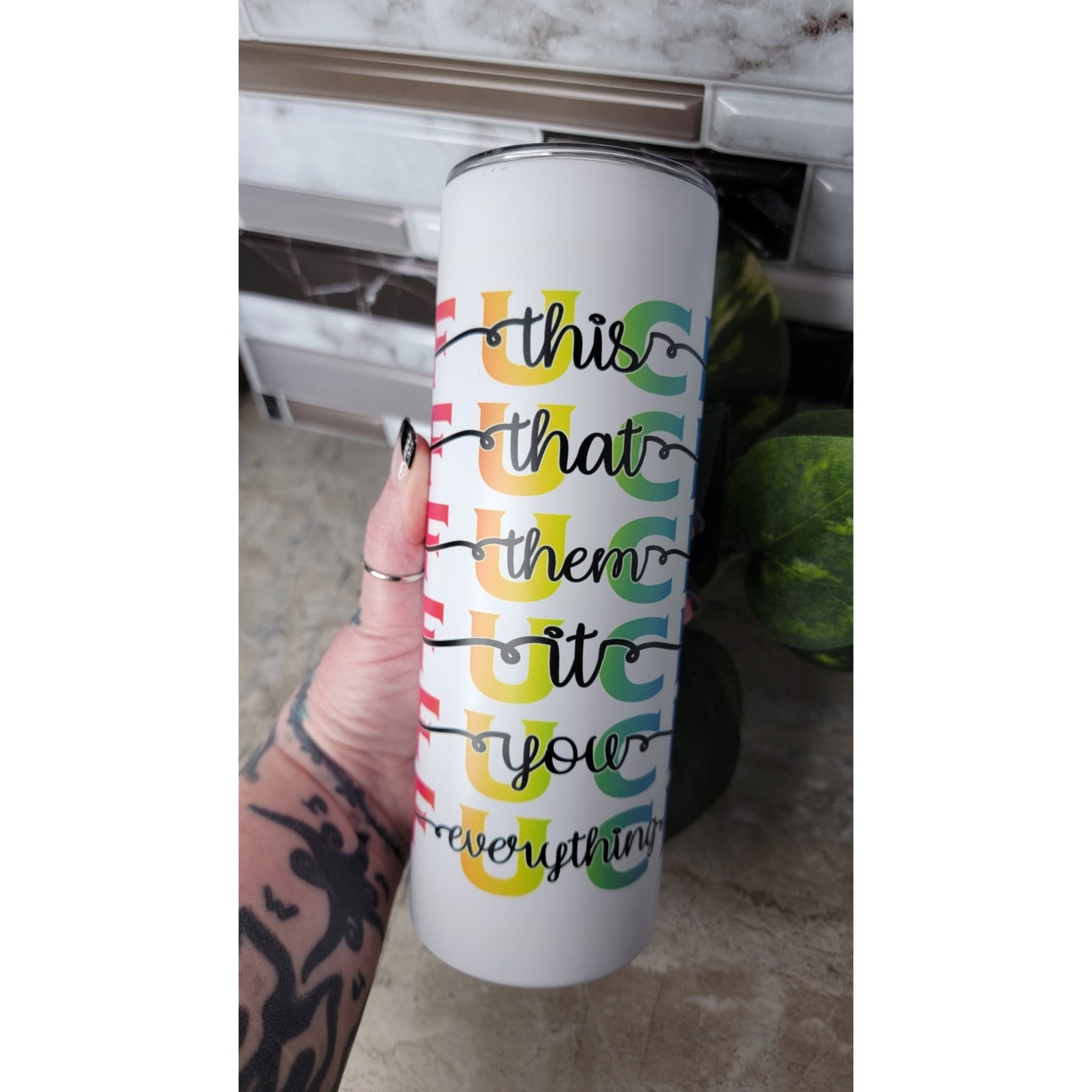 Fuck Everything 20oz Tumbler