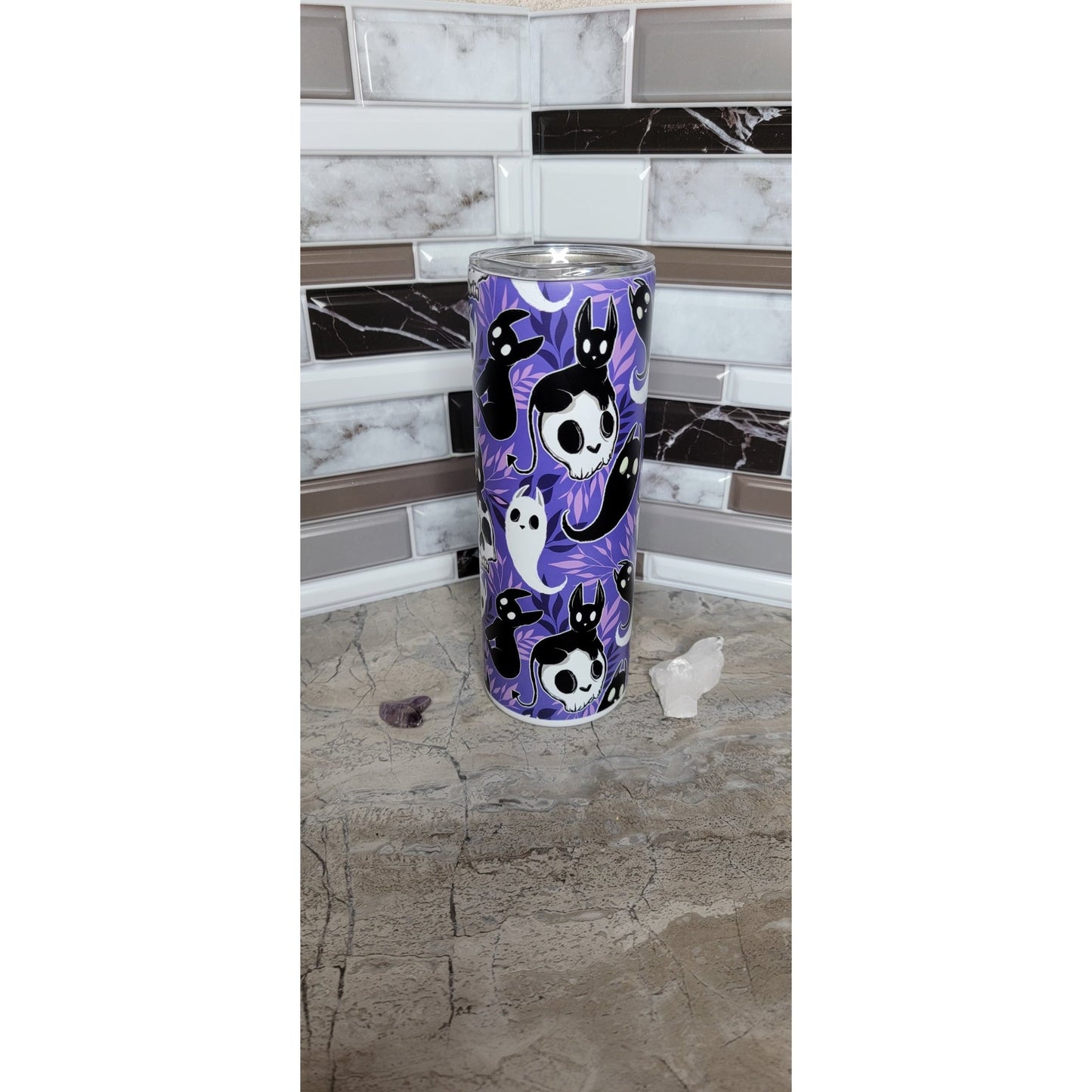 Ghost cat 20oz Tumbler