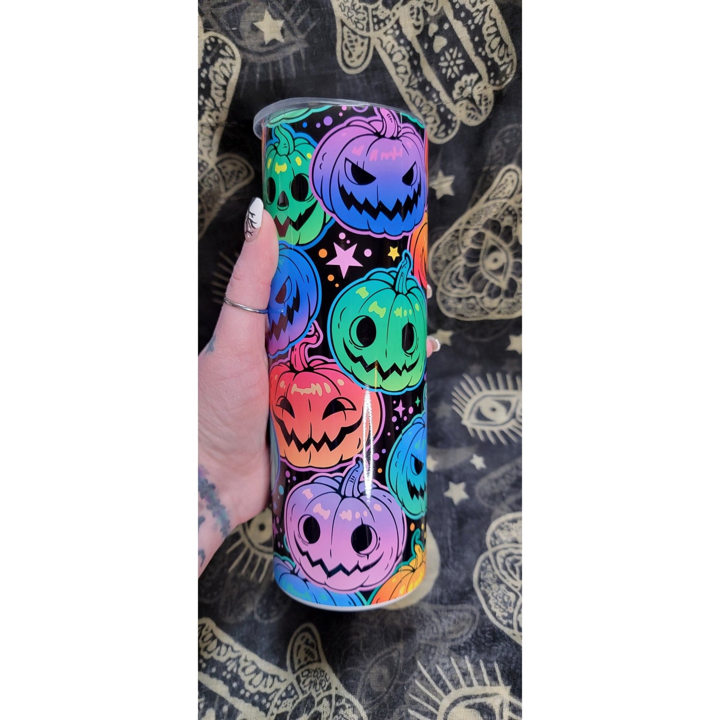 Rainbow Pumpkins 20oz Tumbler