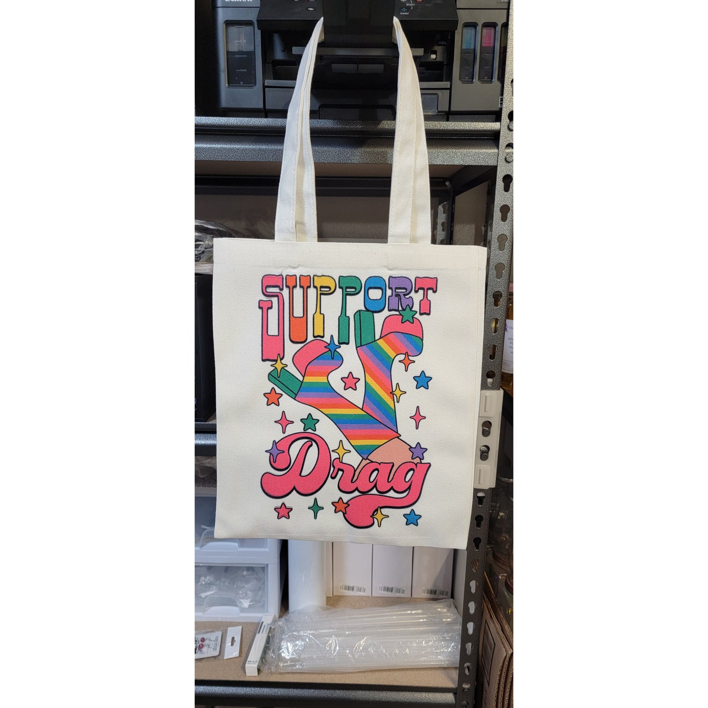 Support Drag Tote Bag
