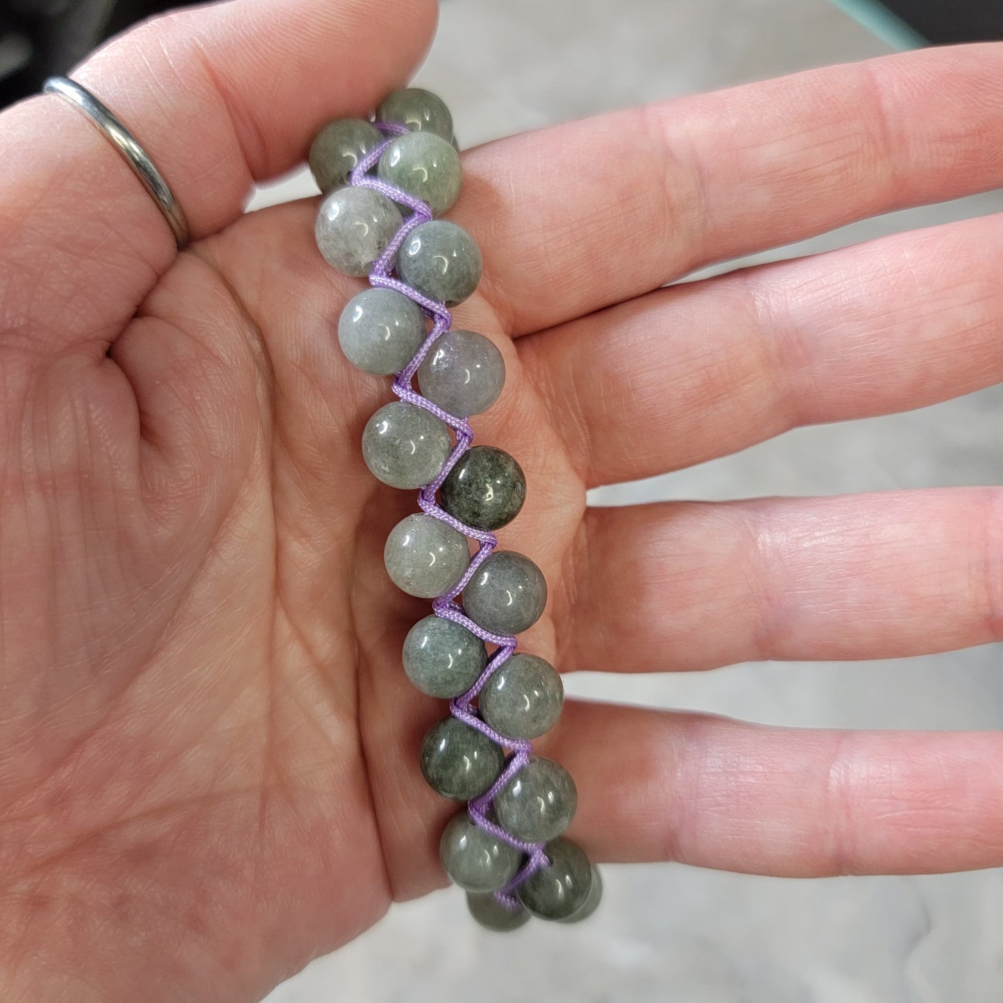 Smokey Jade Bracelet
