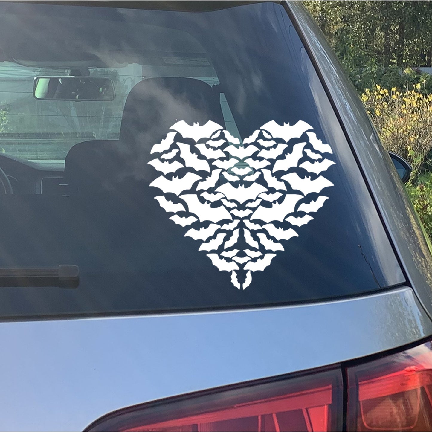 Bat Heart Decal