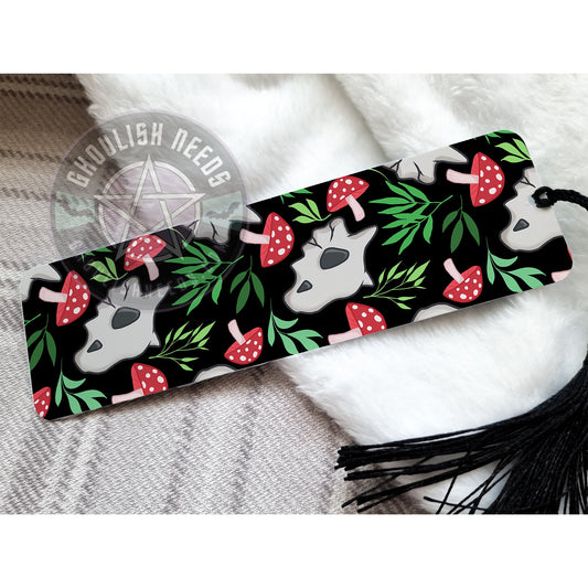 Cute animal Skull Bookmark with Tassel