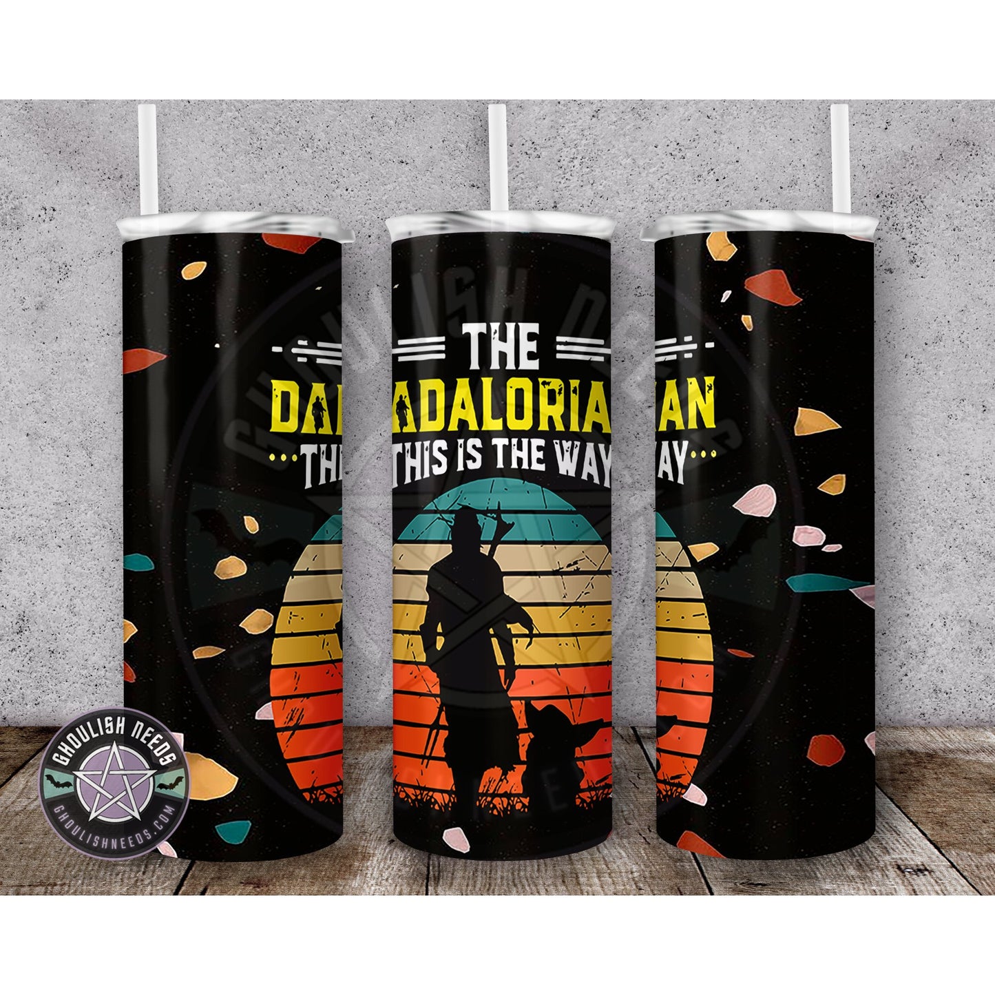 Dad Warrior 20oz Tumbler