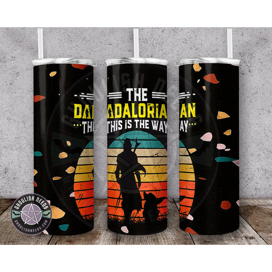 Dad Warrior 20oz Tumbler