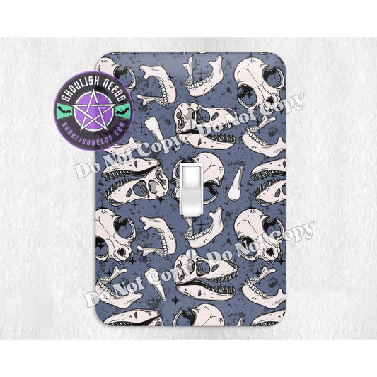 Dino Bones Light Switch Cover