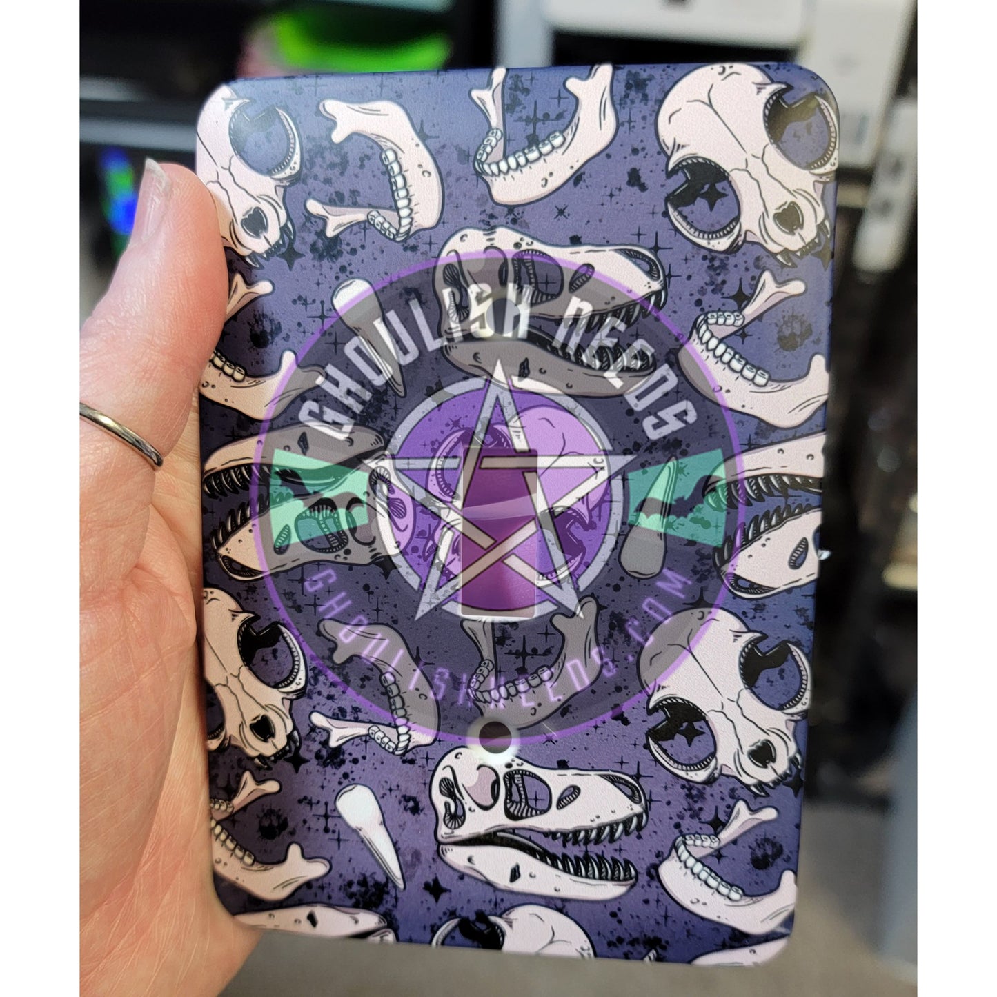 Dino Bones Light Switch Cover