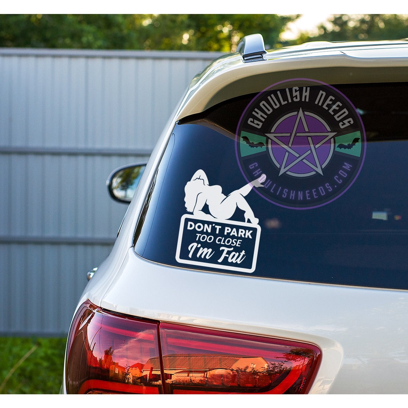 Don't Park To Close, Im Fat Decal