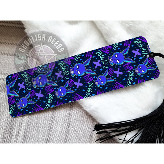 Evil Bunny Bookmark with Tassel