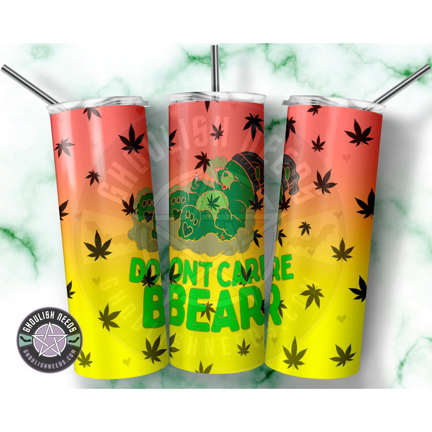 Don't care bear 20oz Tumbler