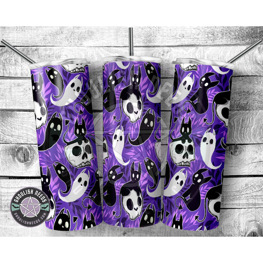 Ghost cat 20oz Tumbler
