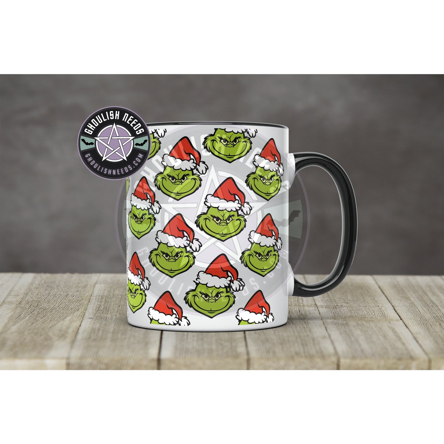 Grinchmas Pattern 11oz Mug